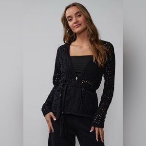 New York & Company Black Women's Cardigan